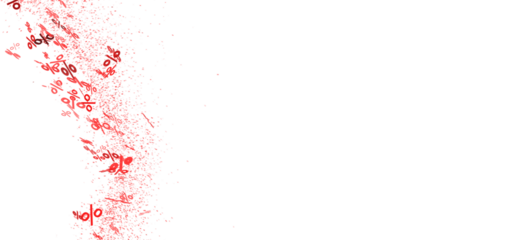 Abstract background with red percentage signs. Ideal for sale banners, promotions, and marketing materials.