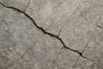 Close-up of Cracked Stone Texture for Background and Design