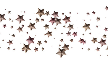 Beautiful image of many falling stars, perfect for backgrounds and festive designs.