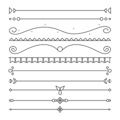 Fototapeta premium Hand Drawn Scribble Icon Set Vector Design.