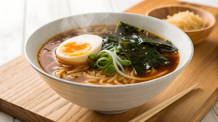 thai noodle soup with shrimp