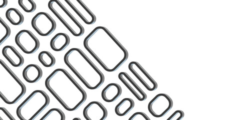 Abstract Geometric backgrounds full Color - Divider 3d