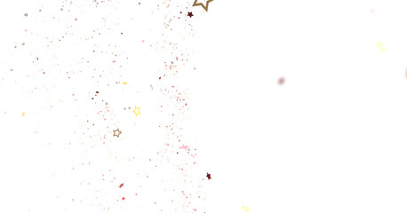 Drifting Christmas Stardust: Captivating 3D Illustration of Descending Stardust Particles for the Holidays