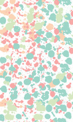 Large colorful ink splats vector pack