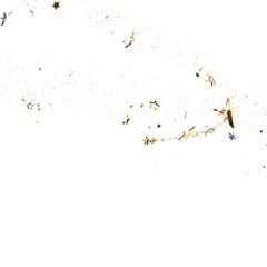 Stars - stars background, sparkle lights confetti falling. magic shining Flying christmas stars on night