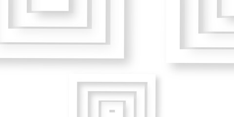 White squares abstract background. Realistic wall of cubes. Abstract composition of white square tiles creating modern 3D wall texture. white pattern backgrounds.