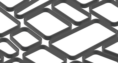 Color Blend Rainbow Trendy Low Poly BG Design