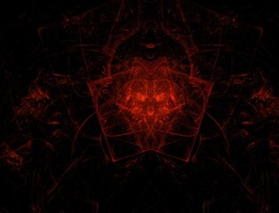 Imaginatory fractal abstract background Image