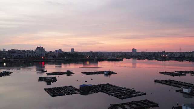Wushi Town at Dawn, Leizhou