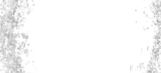 Elegant silver glitter stars on a white background. Perfect for cards, invitations, and more.