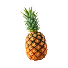 Fototapeta premium pineapple on white background