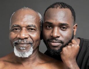 A Portrait Capturing the Beautiful Generational Bonding Between a Father and His Son