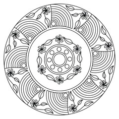 Luxury Mandala design Vector 