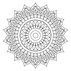 Luxury Mandala design Vector 