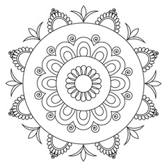 Luxury Mandala design Vector 