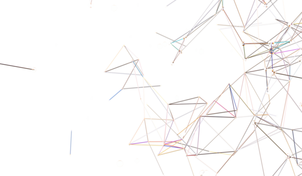 Abstract background with colorful lines and dots, representing connections and networks.