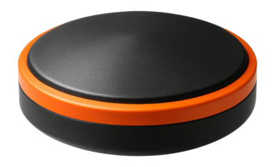 Circular base marker with weighted bottom for soccer practice