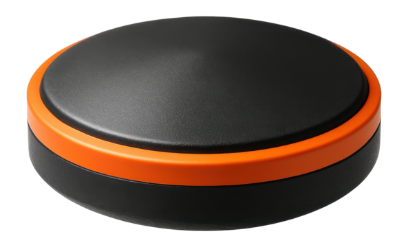 Circular base marker with weighted bottom for soccer practice