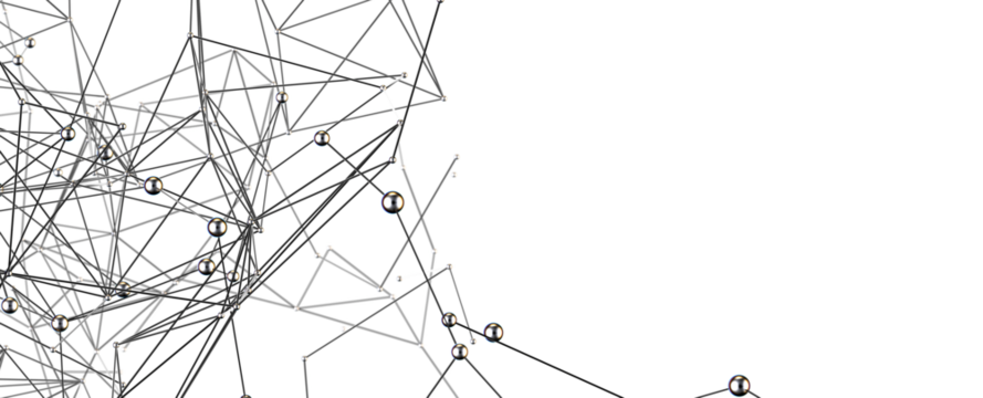 Modern abstract background image showing network connection, nodes, and lines. Perfect for technology, communication, and digital concepts.