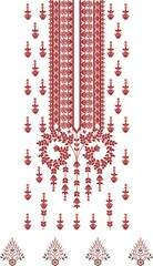 Mughal Motif Ornament Seamless Pattern Multi Color Motif Background
