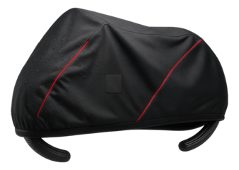Waterproof bicycle cover with elastic hem for urban commuting
