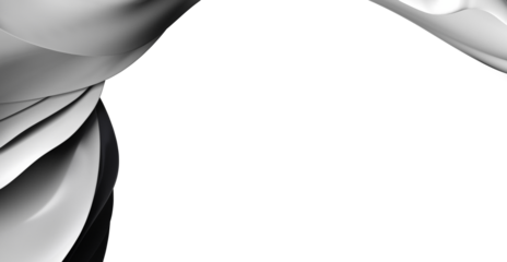 Stylish grayscale image of fabric folds, perfect for modern designs and backgrounds.