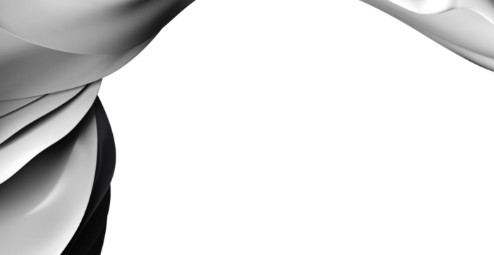 Stylish grayscale image of fabric folds, perfect for modern designs and backgrounds.