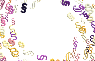 Paragraph in 3d ground panorama