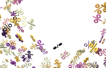 percent sign percentage icon interest rate