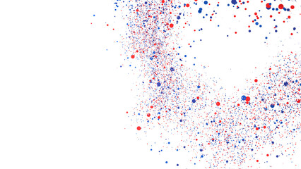 Colorful confetti burst, celebratory, festive, vibrant, party, design element