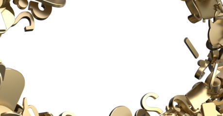 Abstract virtual postal envelopes sketch on blurry office buildings background, e-mail and marketing