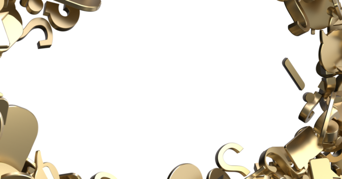 Abstract virtual postal envelopes sketch on blurry office buildings background, e-mail and marketing