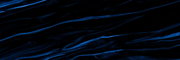 Marble rock texture blue ink pattern liquid swirl paint black dark that is Illustration background for do ceramic counter tile white that is abstract waves skin wall luxurious art ideas concept.
