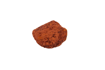 Reddish-brown bauxite mineral