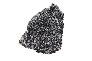 Gabbro specimen isolated