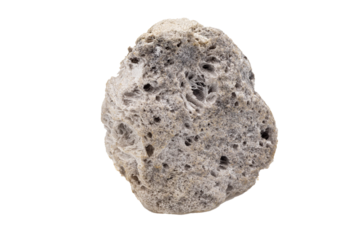 Specimen of porous pumice rock