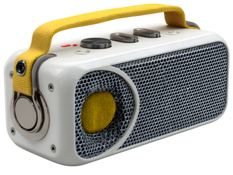 Portable speaker with Bluetooth connectivity ? excellent asset for kitchen tutorials and branding