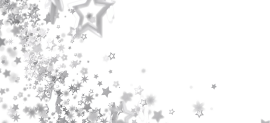 Abstract silver star background perfect for celebration designs.  Elegant and festive.