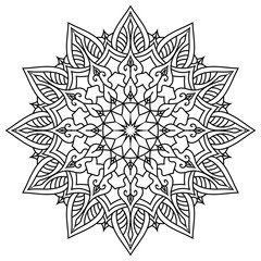 Luxury Mandala design Vector 