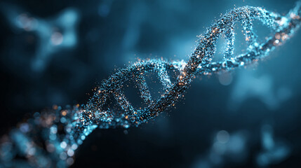 DNA Structure Exploration in a Lab Environment with Abstract Visuals