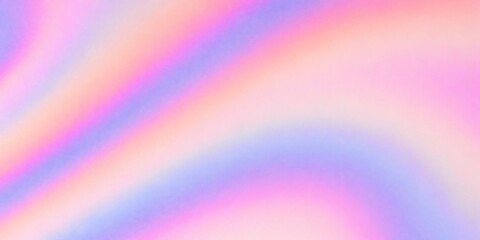 Obraz premium Pastel Rainbow Swirl Gradient Background With Soft Pink And Purple Hues abstract