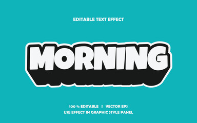 comic text effect 100% editable eps file 