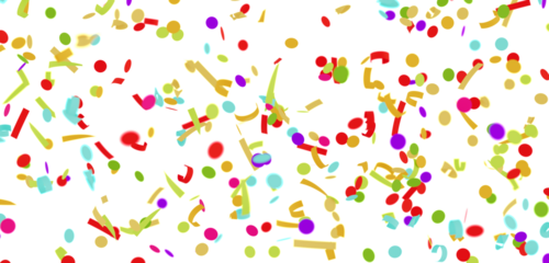 Festive confetti background perfect for party invitations, celebrations, and joyful designs. Download now!