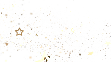 Drifting Christmas Stardust: Captivating 3D Illustration of Descending Stardust Particles for the Holidays