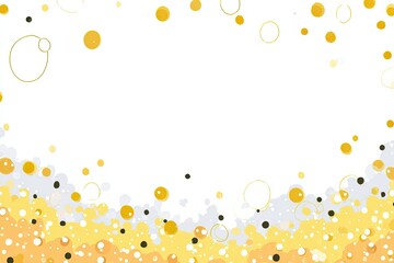 Abstract confetti background with soft, pastel colors