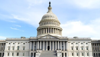 Wide shot of the US Capitol Building (2)