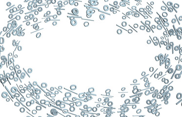 percent sign percentage icon interest rate