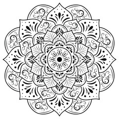 Luxury Mandala design Vector 