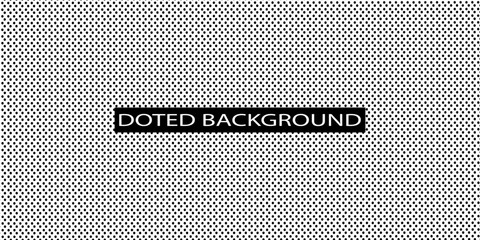 Cute pattern doted background, dot in black and white vector