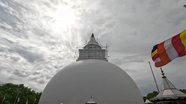 Kiri Vehera, ancient stupa situated in Kataragama, Sri Lanka